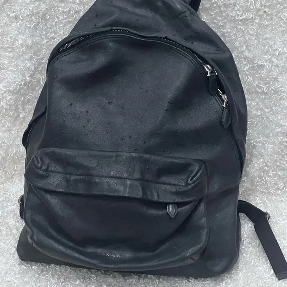 Givenchy Animal Print Leather Backpack Bag New Authentic Givenchy Lion Print Performance Backpack Book  main image 2